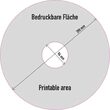 Disc Bumper de cauciuc solid personalizabil DYO, Ø 50 mm, 450 mm 14