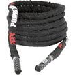 Franghie antrenament functional ATX® Battle Rope, 10 m, cu protectie de nylon, negru 1