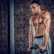 Maner biceps / triceps V pentru multifunctionale fitness, captusit, 55 cm 4