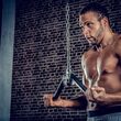 Maner biceps / triceps V pentru multifunctionale fitness, captusit, 55 cm 5