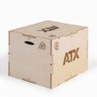 Cutie fitness pliometrica ATX® Jpentru antrenament functional, 50 x 60 x 70 cm, lemn 2