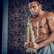 Sfoara triceps pentru multifunctionale fitness, 80 cm, din HEMPEX®