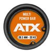 Bara olimpica pentru Crossfit ATX® Cerakote, haltera, 20 kg, 220 cm, Ø 50 mm 4