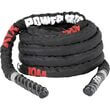 Franghie antrenament functional ATX® Battle Rope, 10 m, cu protectie de nylon, negru 2
