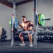 Suporti ATX® bara, haltera pentru statii fitness multifunctionale rack-uri si rig-uri, 65 x 9 x 25 cm, negru mat 8
