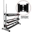 Stand, suport fitness, depozitare Kettlebell, 2 nivele, 3 latimi diferite 