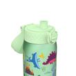 Sticla de apă Ion8 pentru copii rezistentă la scurgeri, Recyclon™, Dinozauri, 350 ml, Editie limitata