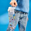 Sticla apa pentru copii Slim, recyclon, 500 ml, Robots - Ion8 7