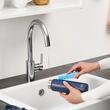 Sticla apa Slim, inox, 500ml, Ash Navy - Ion8 10