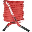 Franghie fitness ATX® pentru antrenament functional, Battle Rope, 15 m, cu protecție de nylon, roșu 1