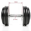  Gantere CHD compacte turnate, din otel, prag 2.5 kg 6