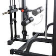 Statie fitness multifunctionala ATX® Multi-press, aparat tractiuni la helcometru, incarcare pe discuri 30 mm 6