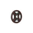 Disc fitness din polyuretan, placa de greutate, 30 mm, negru
