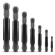 Disc fitness din cauciuc multi-grip, placa de greutate, 30 mm, negru 2