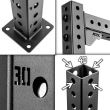 Cadru antrenament functional Crossfit RIG ATX®, 1-5 dimensiuni, inaltime 246 cm 3