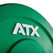 Disc olimpic, bumper, placa de greutate, cauciuc ATX® Colorfull 2