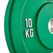 Disc olimpic, bumper, placa de greutate, cauciuc ATX® Colorfull 3