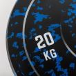 Disc olimpic Bumper de cauciuc granulat ATX® Color Splash, Ø 50, 450 mm, 5 kg 2 