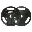 Disc olimpic ATX®, placa de greutate, fonta, Ø 50 mm, negru 3