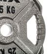 Disc olimpic, fontă, dublă prindere ATX®, placa de greutate Ø 50 mm, gri 3