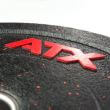 Disc olimpic Bumper de cauciuc ATX®, placa de greutate, Ø 50 mm, negru/colorat 5
