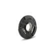 Disc olimpic, poliuretan, 3 mânere de prindere ATX®, placa de greutate, Ø 50 mm, negru 1