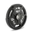 Set Disc olimpic, placa de greutate din poliuretan cu 3 manere de prindere, 100 kg, ATX®, Ø 50 mm, 5-20 kg 3