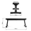 Banca fitness de antrenament ATX®, orizontala, incarcare maxima 600 Kg 5
