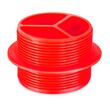 Conector foam roller Trendy Sport fitness pentru masaj, rosu 1