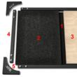 ATX® Platformă pentru Deadlift 250 x 88 cm – Granule – ATX Classic 9