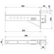 Suporturi de siguranță ATX® pentru rack – Seria 600 - pereche 6