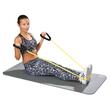 Extensor cu coarda elastica si manere pentru recuperare, protectie nylon, Premium Power Sleeve Tube 1