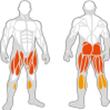 Aparat Fitness Drax V-squat pentru genuflexiuni, cu incarcare pe discuri
