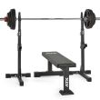 Cadru Half-Rack Genuflexiuni si impins la piept ATX®, suport haltera 2