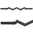 Bara fitness ATX® SZ Curl Bar, priza groasa, Ø 50 mm x 120 cm, neagra 1