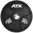 Set discuri ATX® Wagon Wheel 2 x 30 kg, cauciuc solid, negru, 50 mm 1