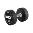 PRO-Style - gantere din cauciuc - cu sigla ATX - 2,5 - 60 kg 1