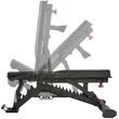 Banca regabila ATX® Warrior Bench Slim, model nou, incarcare 500 kg, negru 1