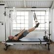 Aparat Reformer Pilates C8 Pro, cadru aluminiu, talie joasa 26 cm, Align Pilates 3