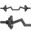 Bara fitness ATX® Super SZ priza groasa, Ø 50 mm x 120 cm, neagra 2