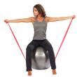 Banda fitness de rezistenta Trendy Sport 2,5 m, accesoriu pentru antrenamente functionale 3