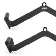 Maner dublu pentru tractiuni in forma de aripi - acoperire din neopren anti-derapant - 55 cm - prindere interioara 3