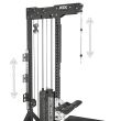 Aparat fitness ATX®, helcometru cu stiva de greutati, 3 pozitii diferite ale unghiului de tragere 4