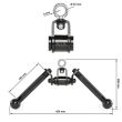 Maner triceps V pentru multifunctionale fitness, ATX ® Black Line 4