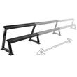 Suport pentru gantere, 144 cm, pentru 6 perechi, negru 3