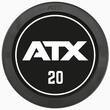 PRO-Style - gantere din cauciuc - cu sigla ATX - 2,5 - 60 kg 4