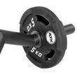Bara fitness ATX® Super SZ priza groasa, Ø 50 mm x 120 cm, neagra 5