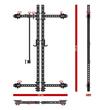 Cadru perete ATX® Fold Back Rack pliabil, seria 700, inaltime 219 cm 5
