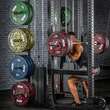 Suport ATX® pentru discuri 50 mm, cu prindere pe RIG & Rack, statii multifunctionale fitness, pereche 6