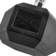 Gantera hexagonala din cauciuc IFS, Ø30 mm, 130 mm, 1 - 50 kg 3